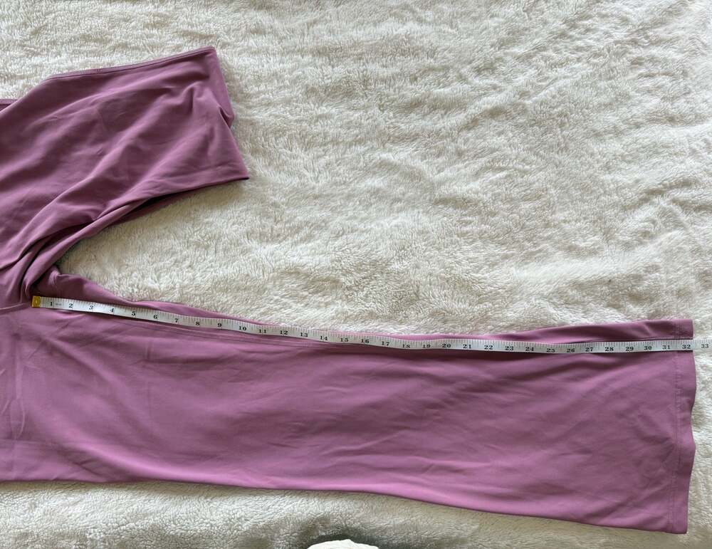 Lululemon Flare Pant Super High Rise | Dusty Mauve | Size 8 - Picture 9 of 9